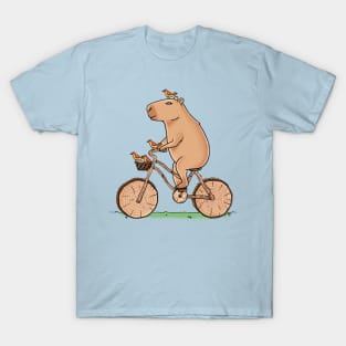 Capybara Bicycle T-Shirt